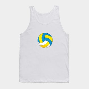 Cartoon Volleyball Ball Tank Top